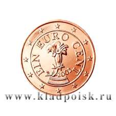 Монета 1 cent Австрия