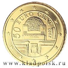Монета 50 cent Австрия